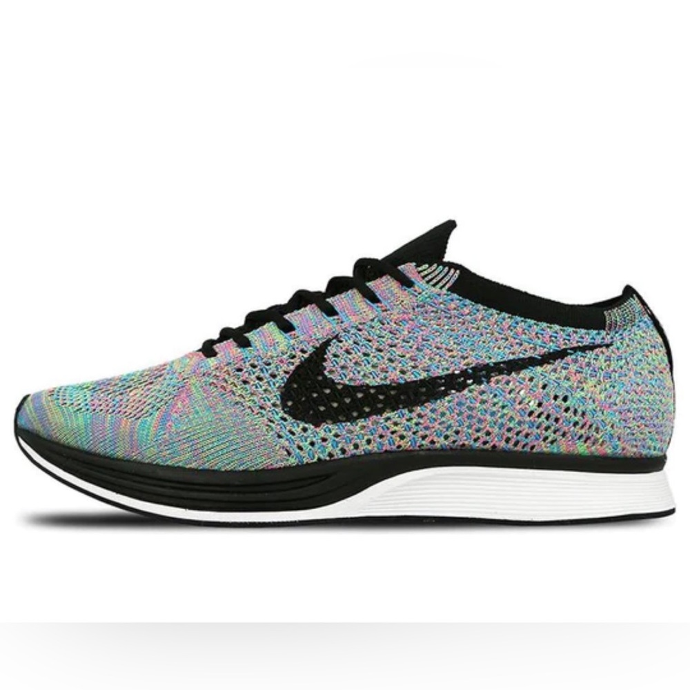 Nike Multicolor Flyknit Running Shoes (Unisex)